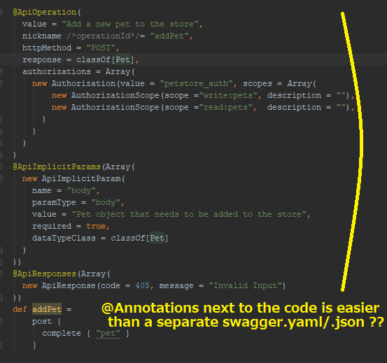 annotation-next-to-code
